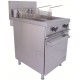 Falcon Chieftain E1848: Double Tank Electric Freestanding Commercial Fryer - 2 x 19Ltr